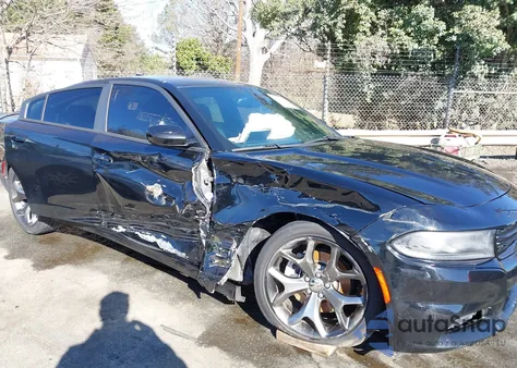 2015 Dodge Charger R/T из США, поврежденный, VIN 2C3CDXCT3FH801420